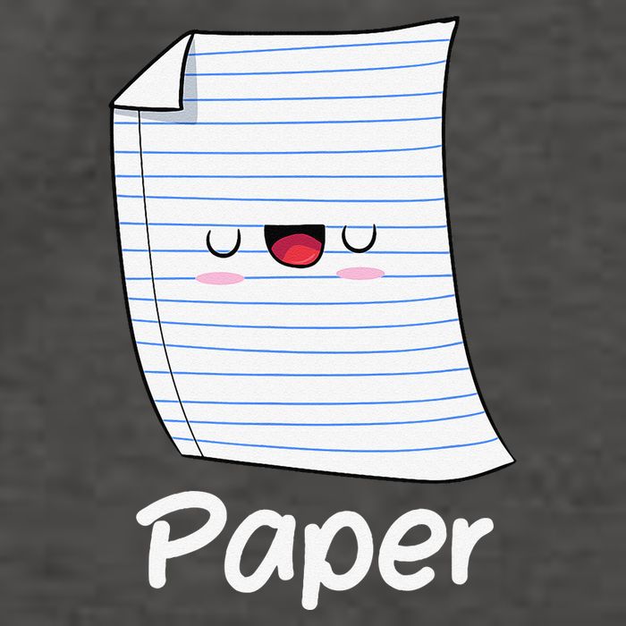 Funny Group Halloween Outfit Rock Paper Scissors Costume Vector Backpack