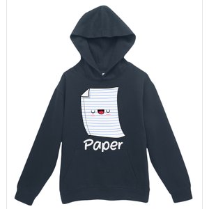 Funny Group Halloween Outfit Rock Paper Scissors Costume Urban Pullover Hoodie