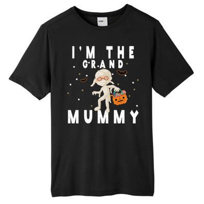 Funny Grandma Halloween Cute Gift IM The Grand Mummy Gift Tall Fusion ChromaSoft Performance T-Shirt