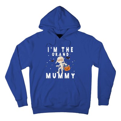 Funny Grandma Halloween Cute Gift IM The Grand Mummy Gift Hoodie