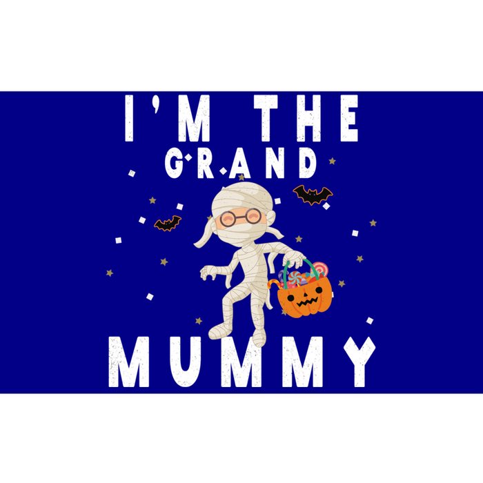 Funny Grandma Halloween Cute Gift IM The Grand Mummy Gift Bumper Sticker