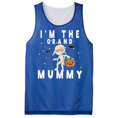 Funny Grandma Halloween Cute Gift IM The Grand Mummy Gift Mesh Reversible Basketball Jersey Tank