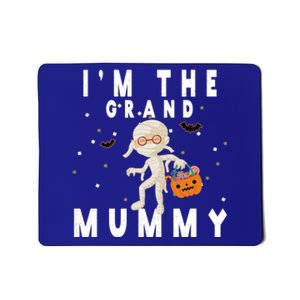 Funny Grandma Halloween Cute Gift IM The Grand Mummy Gift Mousepad