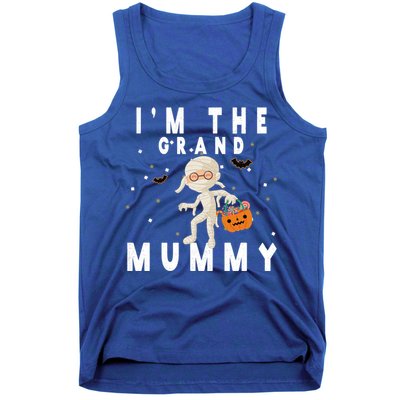 Funny Grandma Halloween Cute Gift IM The Grand Mummy Gift Tank Top