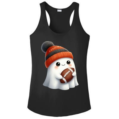 Football Ghost Halloween Party Costume Gift Ladies PosiCharge Competitor Racerback Tank