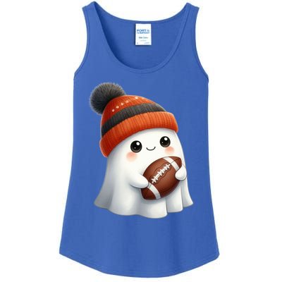 Football Ghost Halloween Party Costume Gift Ladies Essential Tank