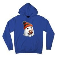 Football Ghost Halloween Party Costume Gift Tall Hoodie