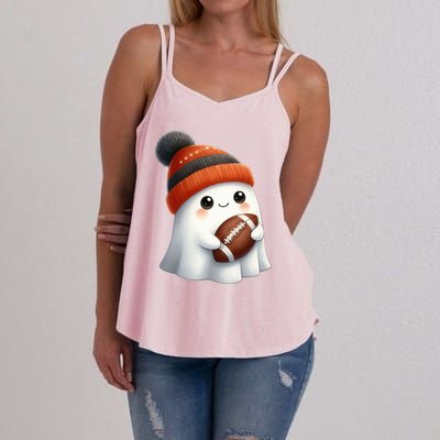 Football Ghost Halloween Party Costume Gift Women's Strappy Tank