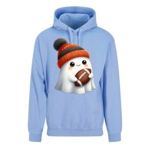 Football Ghost Halloween Party Costume Gift Unisex Surf Hoodie