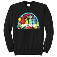 Funny Gnomes Happy First Day Teachers Student Back To School Tall Sweatshirt