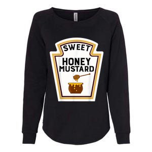 Funny Group Halloween Costume Honey Mustard Group Condiment Womens California Wash Sweatshirt