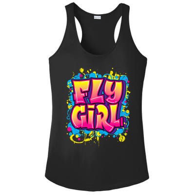 Fly Girl Hip Hop 80s 90s Dance Bgirl Urban Graffiti Style Ladies PosiCharge Competitor Racerback Tank