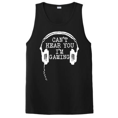 Funny Gamer Headset I Can't Hear You I'm Gaming Great Gift PosiCharge Competitor Tank