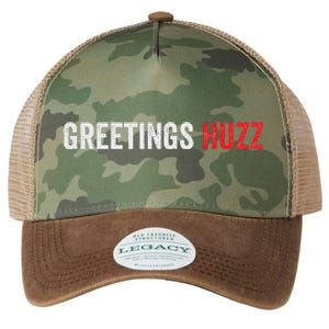 Funny Greetings Huzz Funny Gen Z Gen Alpha Slang Viral Meme Legacy Tie Dye Trucker Hat