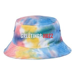 Funny Greetings Huzz Funny Gen Z Gen Alpha Slang Viral Meme Tie Dye Newport Bucket Hat