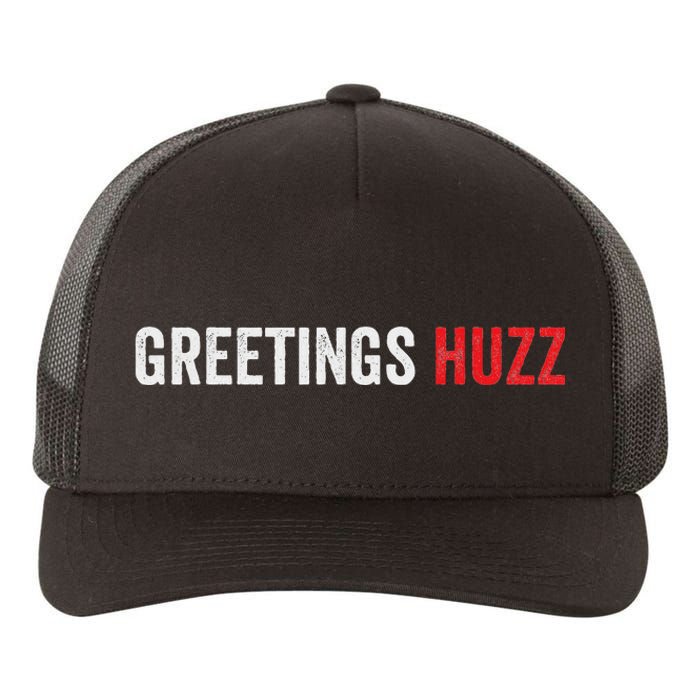 Funny Greetings Huzz Funny Gen Z Gen Alpha Slang Viral Meme Yupoong Adult 5-Panel Trucker Hat