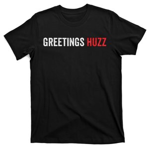 Funny Greetings Huzz Funny Gen Z Gen Alpha Slang Viral Meme T-Shirt