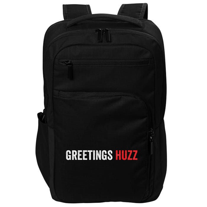 Funny Greetings Huzz Funny Gen Z Gen Alpha Slang Viral Meme Impact Tech Backpack