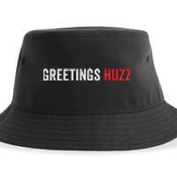 Funny Greetings Huzz Funny Gen Z Gen Alpha Slang Viral Meme Sustainable Bucket Hat