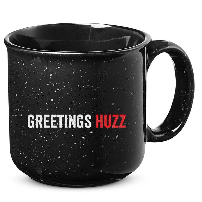 Funny Greetings Huzz Funny Gen Z Gen Alpha Slang Viral Meme 15oz Campfire Ceramic Mug