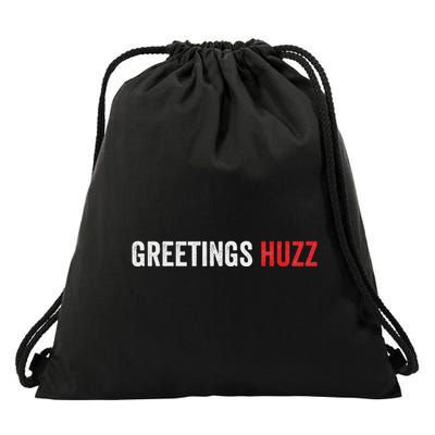 Funny Greetings Huzz Funny Gen Z Gen Alpha Slang Viral Meme Drawstring Bag