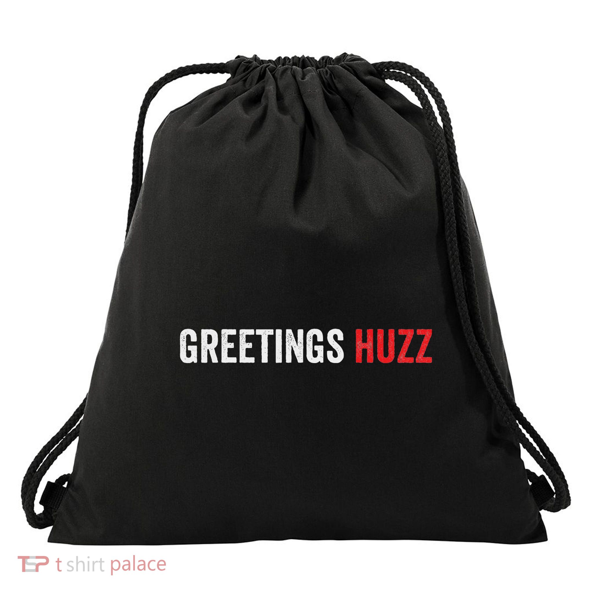 Funny Greetings Huzz Funny Gen Z Gen Alpha Slang Viral Meme Drawstring Bag
