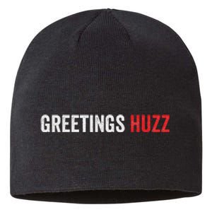 Funny Greetings Huzz Funny Gen Z Gen Alpha Slang Viral Meme Sustainable Beanie