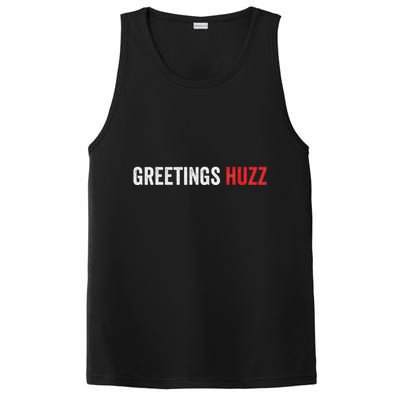 Funny Greetings Huzz Funny Gen Z Gen Alpha Slang Viral Meme PosiCharge Competitor Tank