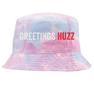 Funny Greetings Huzz Funny Gen Z Gen Alpha Slang Viral Meme Tie-Dyed Bucket Hat