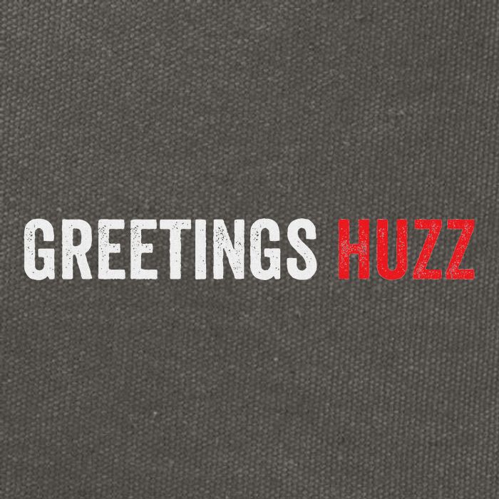 Funny Greetings Huzz Funny Gen Z Gen Alpha Slang Viral Meme Cotton Canvas Backpack