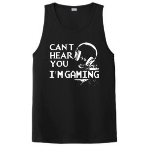 Funny Gamer Headset I Cant Hear You Im Gaming PosiCharge Competitor Tank