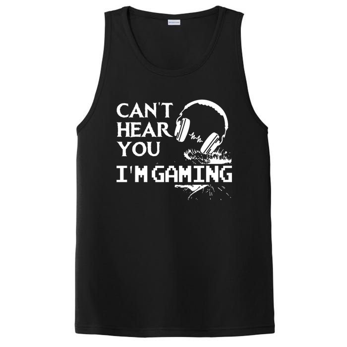 Funny Gamer Headset I Cant Hear You Im Gaming PosiCharge Competitor Tank