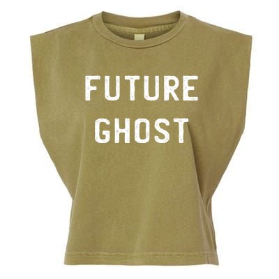 Future Ghost Humor Dark Dark Creepy Emo Punk Horror Gothic Gift Garment-Dyed Women's Muscle Tee