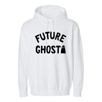 Future Ghost Halloween Garment-Dyed Fleece Hoodie