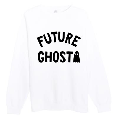 Future Ghost Halloween Premium Crewneck Sweatshirt