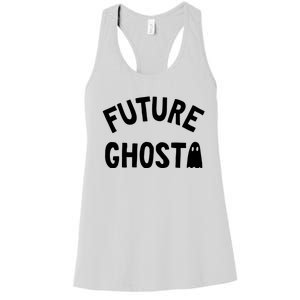 Future Ghost Halloween Women's Racerback Tank