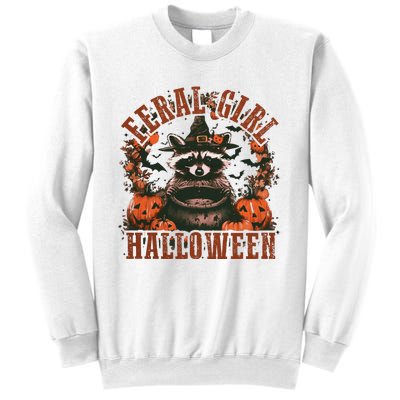 Feral Girl Halloween  Feral Sweatshirt