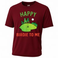 Funny Golf Happy Birdie To Me Golfer Dad Uncle Birthday Gift Cooling Performance Crew T-Shirt