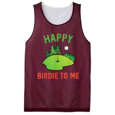 Funny Golf Happy Birdie To Me Golfer Dad Uncle Birthday Gift Mesh Reversible Basketball Jersey Tank