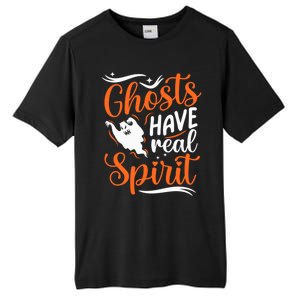 Funny Ghosts Have Real Spirit Halloween Costume Gift Tall Fusion ChromaSoft Performance T-Shirt