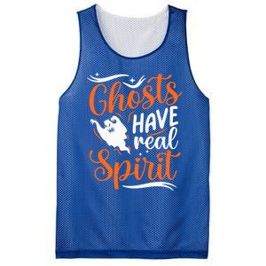 Funny Ghosts Have Real Spirit Halloween Costume Gift Mesh Reversible Basketball Jersey Tank