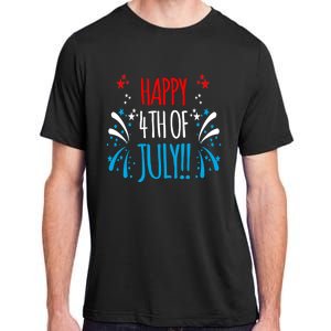 Firework Gift Happy Fourth Of July! Gift Adult ChromaSoft Performance T-Shirt