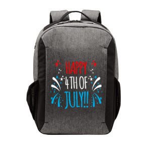 Firework Gift Happy Fourth Of July! Gift Vector Backpack