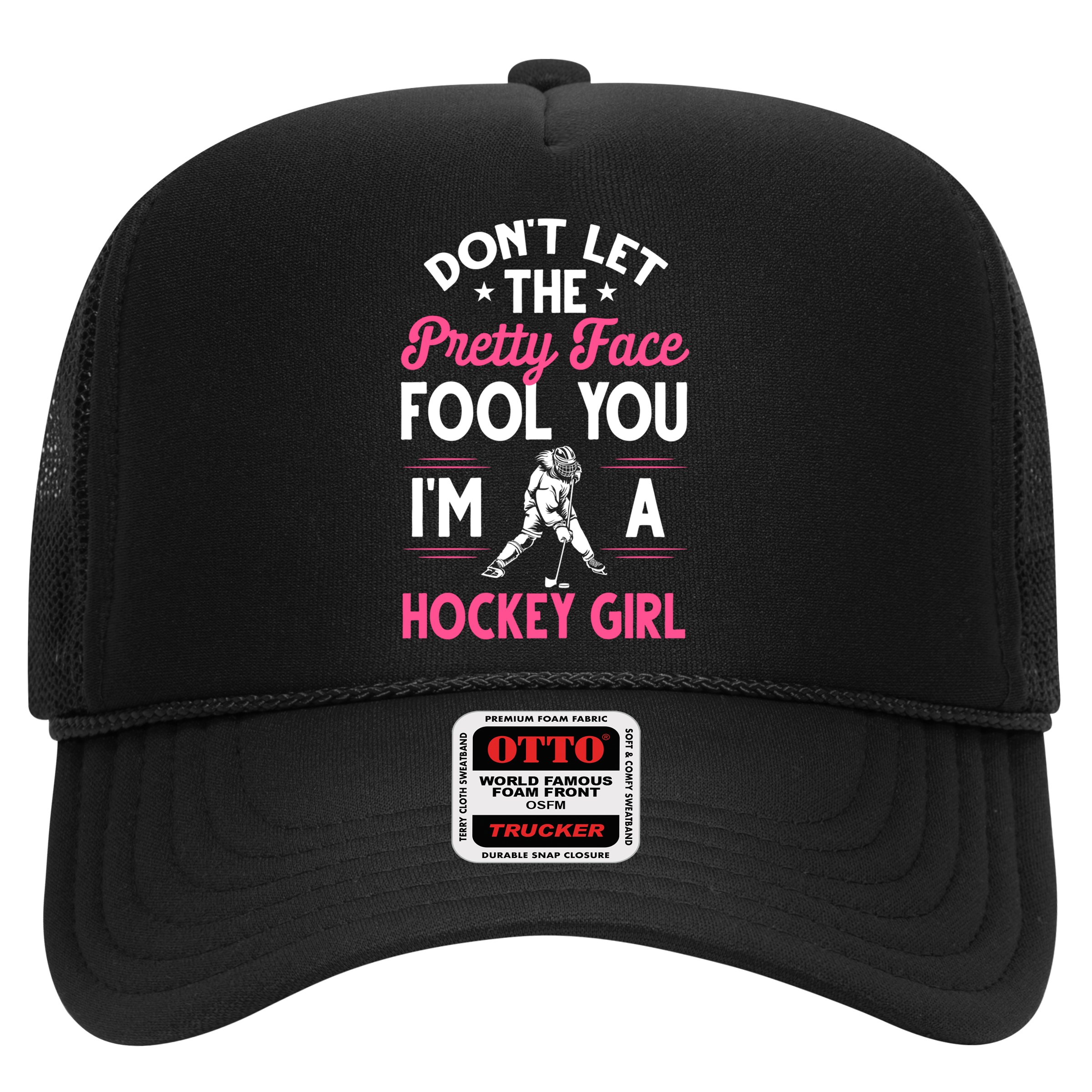 Funny Girl Hockey Gift For Women Ice Hockey Players Gift Hat