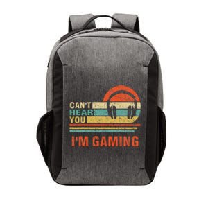 Funny Gamer Headset I CanT Hear You IM Gaming Gift Vector Backpack