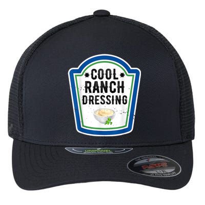 Funny Group Halloween Costume Ranch Dressing Group Condiment Flexfit Unipanel Trucker Cap