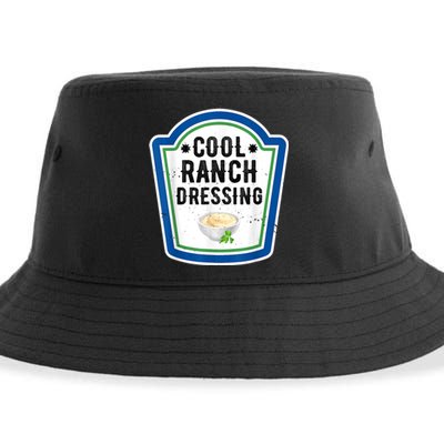 Funny Group Halloween Costume Ranch Dressing Group Condiment Sustainable Bucket Hat