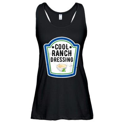 Funny Group Halloween Costume Ranch Dressing Group Condiment Ladies Essential Flowy Tank