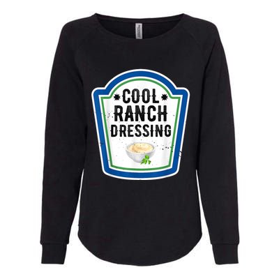 Funny Group Halloween Costume Ranch Dressing Group Condiment Womens California Wash Sweatshirt