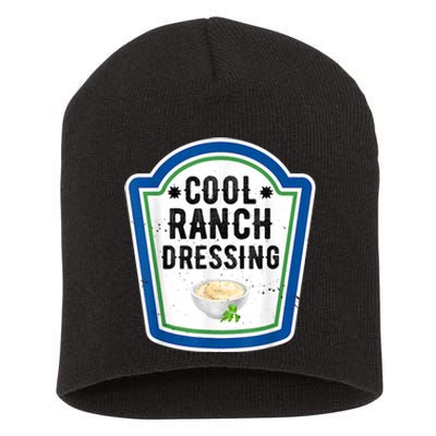 Funny Group Halloween Costume Ranch Dressing Group Condiment Short Acrylic Beanie